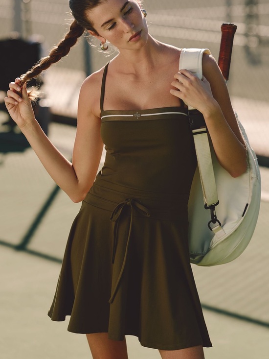 Anthropologie Dresses & Skirts - Anthropologie Mini Tennis Dress with Slim Straps